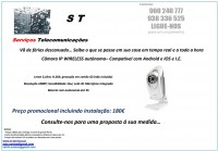 Promoção - Camara autonoma WiFi com gravação em cartão SD 